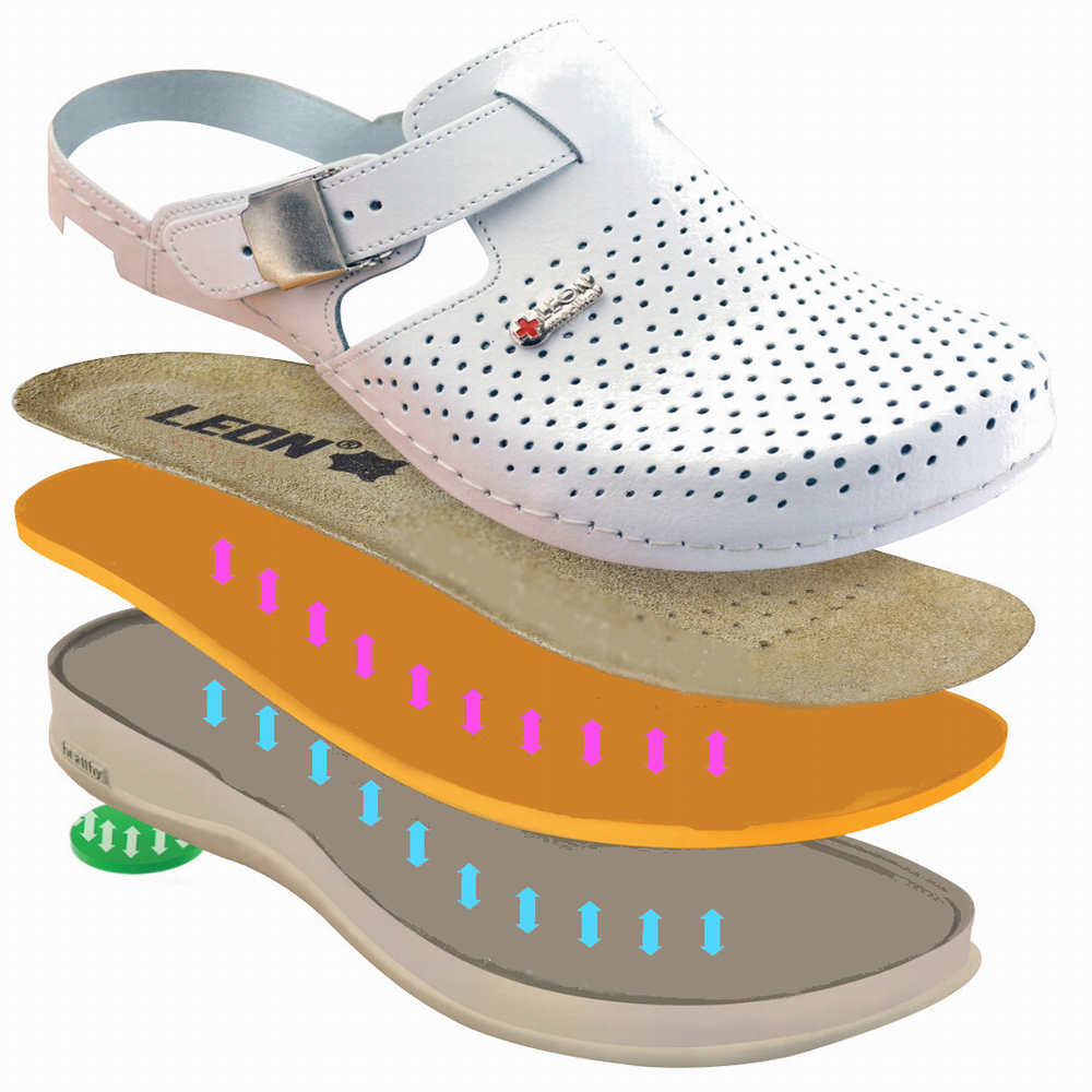 959 LEON DAMEN LEDERSCHUHE