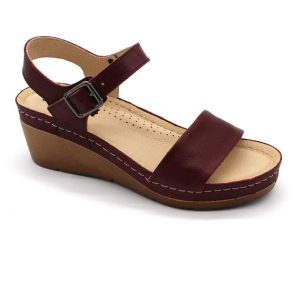 1070 LEON DAMEN LEDERSANDALEN