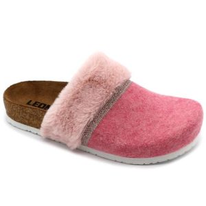 4261 LEON DAMEN CLOG AUS STOFF