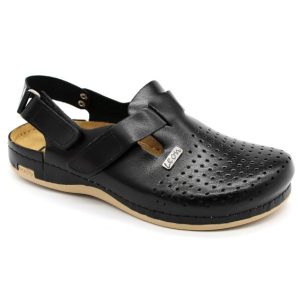 701 M LEON HERREN LEDERSANDALEN