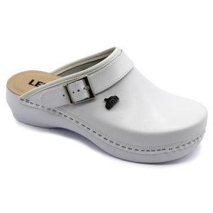 PU101 LEON DAMEN LEDERCLOGS